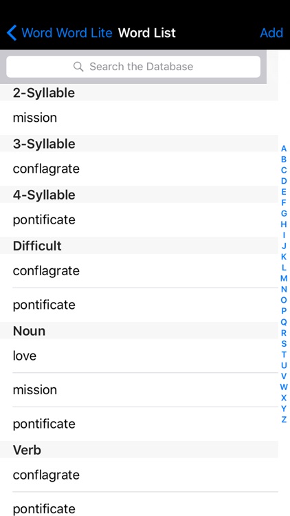 Word Word Lite ~My Personal Dictionary~