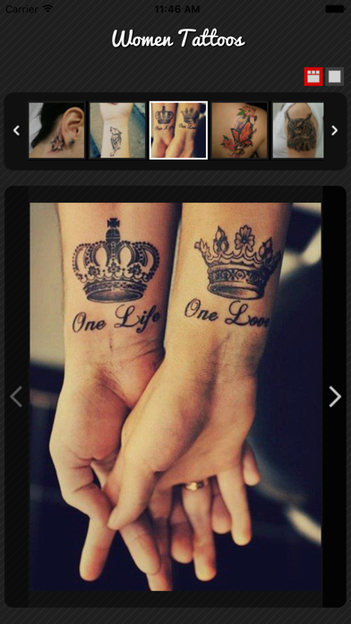 Screenshot #1 pour Tattoo Designs - FREE