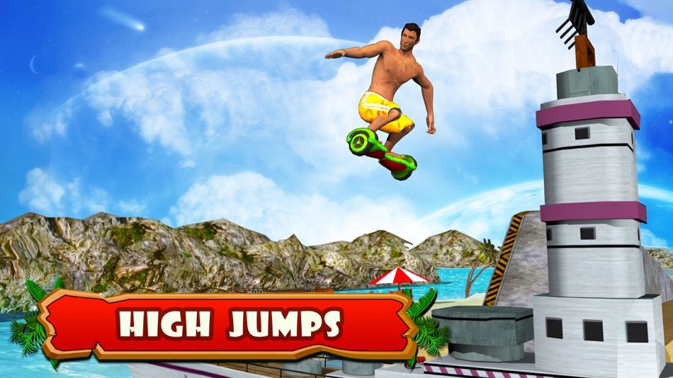 #2. Hoverboard Stunts 2016 (iOS) 由: Tap2Play, LLC (Ticker: TAPM)