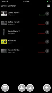 camera controller lite iPhone Captures Décran 1