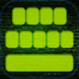 LED clavier gratuit – Néons thèmes et claviers rougeoyants avec des polices de couleur