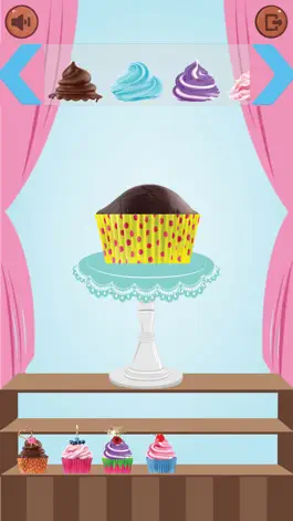 Game screenshot Cupcake Maker : decorate cakes apk