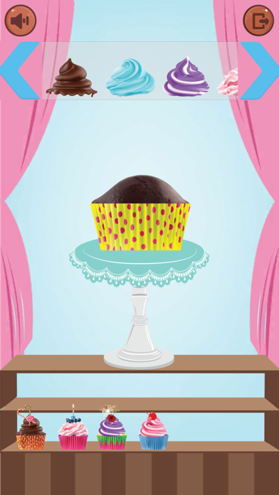Cupcake Maker : decorate cakes screenshot 2