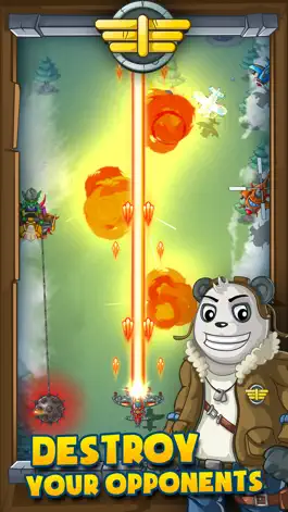 Game screenshot Панда Командир Воздушный Бой: Истребитель Съемки apk