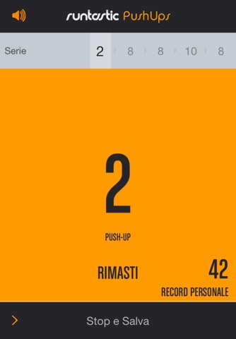 Runtastic Push-Ups PRO Trainer screenshot 2