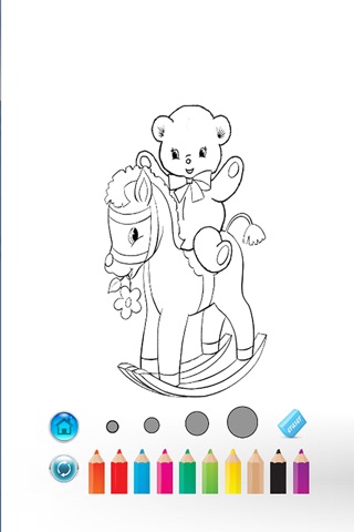 Teddy bear maker SpinArt - kids & toddlers educational game screenshot 3