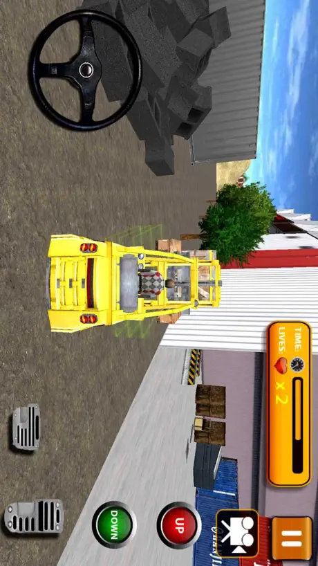 Автопогрузчик имитатор 3D - вилочный погрузчик Вод
