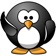 Pinglu the Sticky Penguin app icon - Stickers app for iPhone