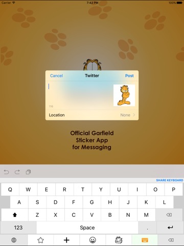 Garfield - StickerTapのおすすめ画像4