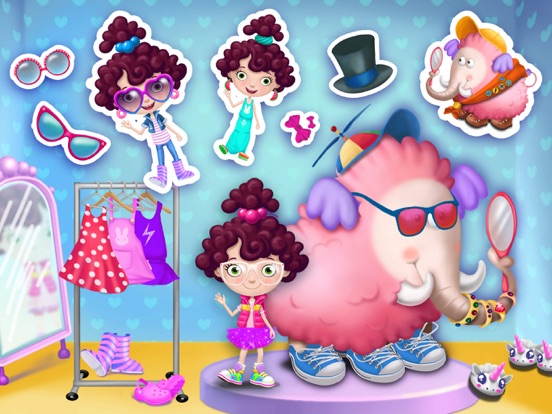 Screenshot #5 pour Mia and Her Mammoth – Secret Giant Pet Care