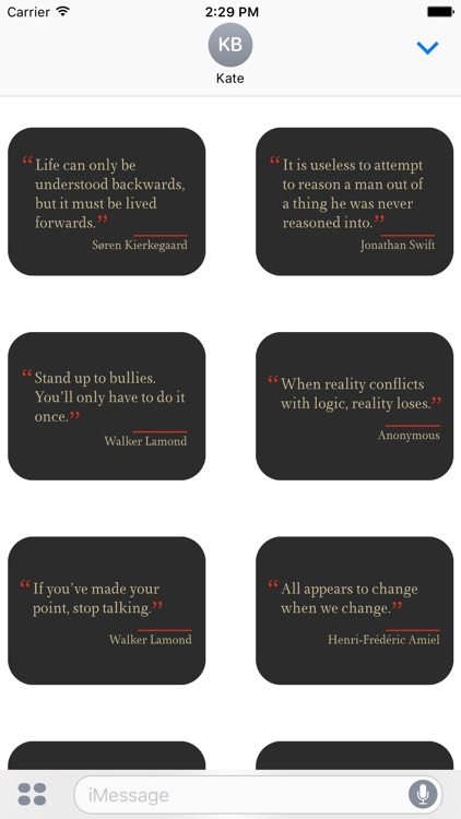 inQuotes