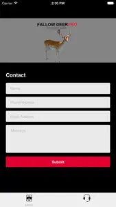 REAL Fallow Deer Calls - Deer Grunt & Deer Bark - BLUETOOTH COMPATIBLE screenshot #5 for iPhone