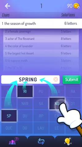 Game screenshot Mystic Words – Figure out 7 words with clues! apk