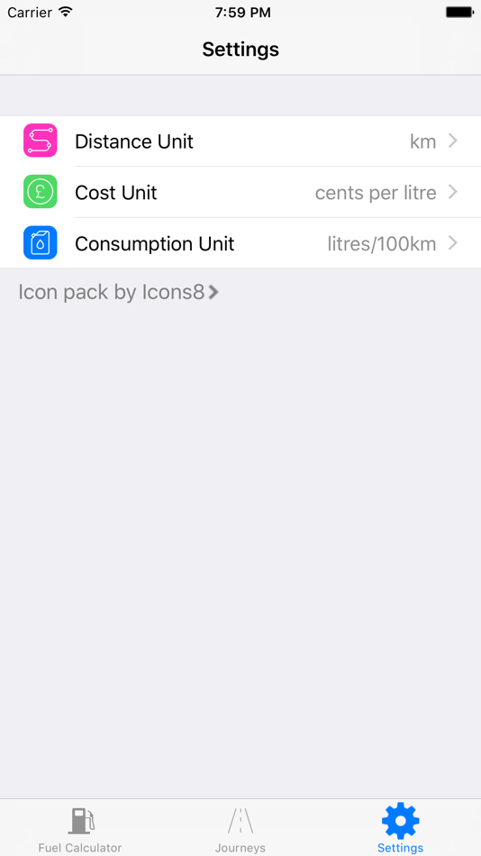 #4. Fuel Calculator (iOS) 由: George Richardson