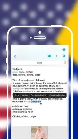 Game screenshot Offline Bosnian to English Language Dictionary, Translator - engleski bosna najbolji rječnik prevoditelj hack