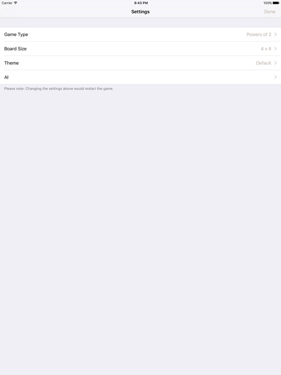 Screenshot #5 pour 2048 tile number puzzle math game