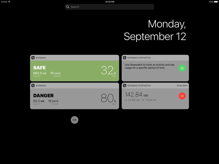 DataMan Pro for iPad