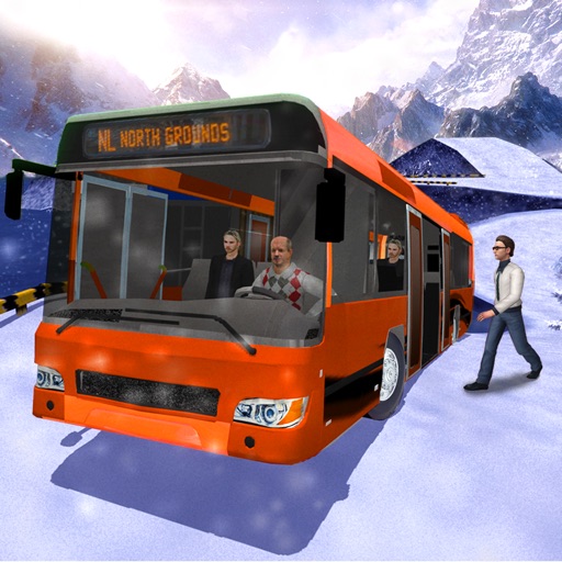 Offroad Snow Tourist Bus Drive - Winter Hill Driving & Parking Best Game 2016 iOS App