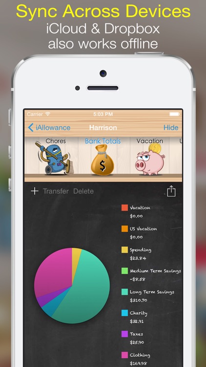 iAllowance (Allowances, Chore Charts & Rewards) screenshot-4