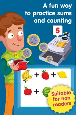 Game screenshot Shop & Math - Games for Toddlers to Learn Counting hack