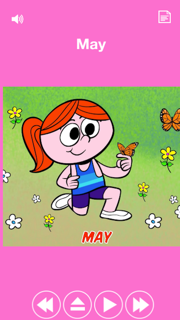 Toddlers Month Of The Year learning with Flashcards and sounds screenshot 2
