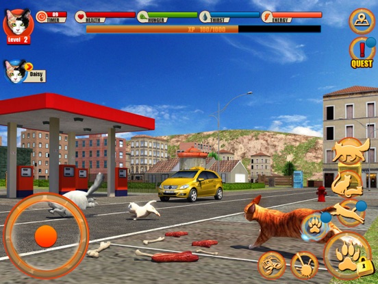Street Cat Sim 2016 iPad screenshot