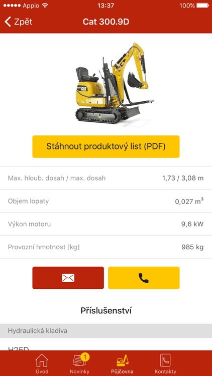 Půjčovna strojů Zeppelin CZ