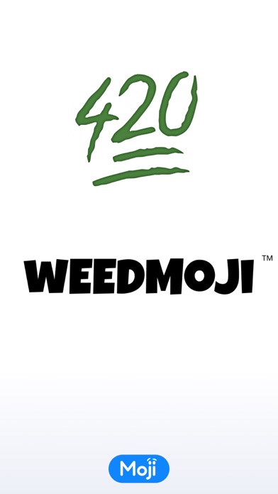 Screenshot #1 pour 420Moji ™ by Moji Stickers