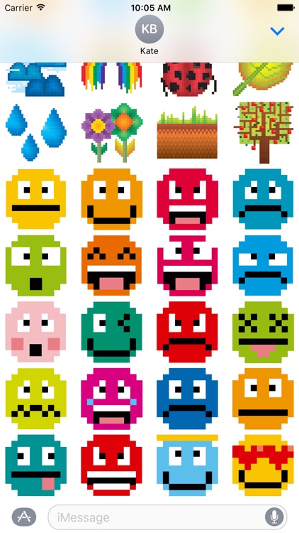 8-bit Stickers for iMesssage screenshot-4
