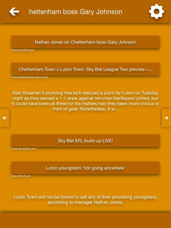 Screenshot #5 pour All The News - Luton Town Edition