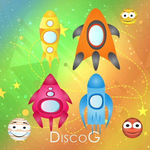DiscoG - Mission 2 Maths for iPad Icon