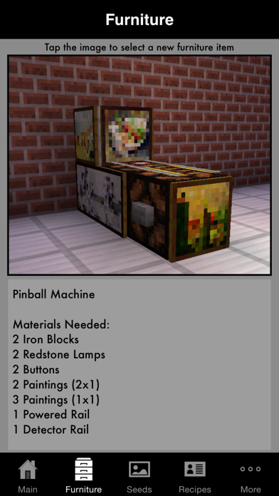 Screenshot #3 pour Guidecraft - Furniture, Guides, + for Minecraft