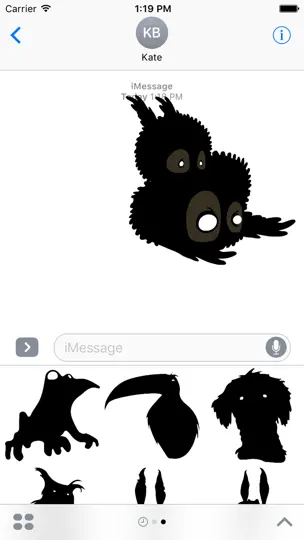 Скриншот BADLAND Stickers на iPhone 2