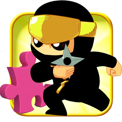 Ninja Junior Jigsaw Puzzle Little Baby Game Icon