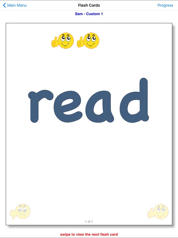 Screenshot #5 pour Smiley Sight Words