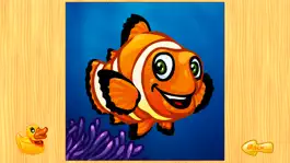 Game screenshot Ocean Animals Puzzle – Funny baby first block sea animal puzzles for kids and toddlers including pets coloring book mod apk