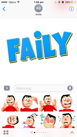 ‎Faily Stickers