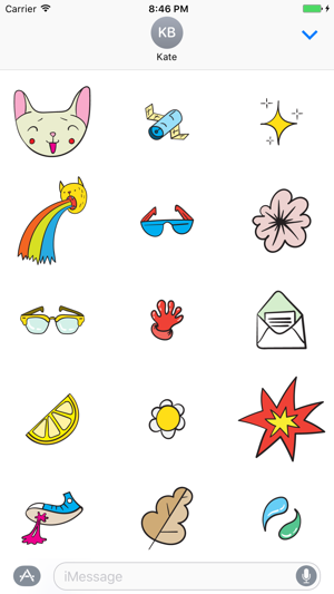 OMG Okroshka Lab Sticker Pack(圖3)-速報App