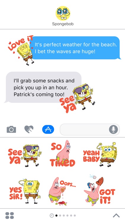 SpongeBob SquarePants Stickers