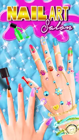 Game screenshot Fancy Nail Makeover Salon - Makeup & Dressup Girls Games mod apk