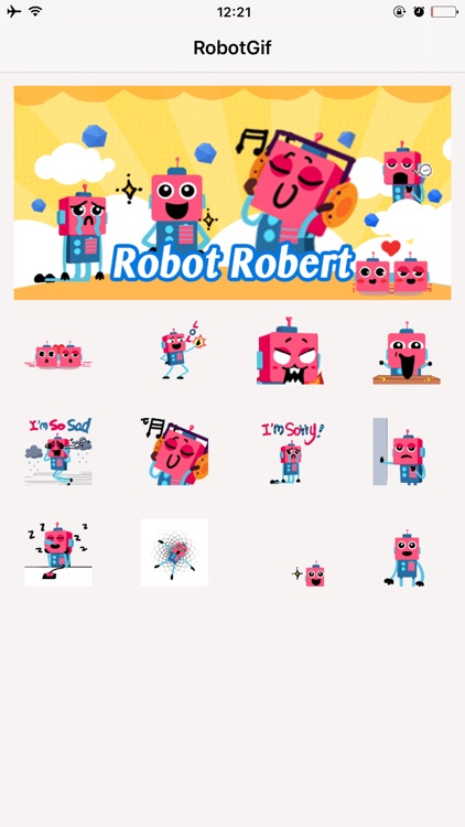 Robot Sticker for iMessage