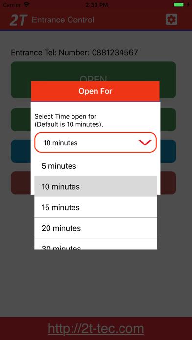 Screenshot #3 pour Entrance Control Extra
