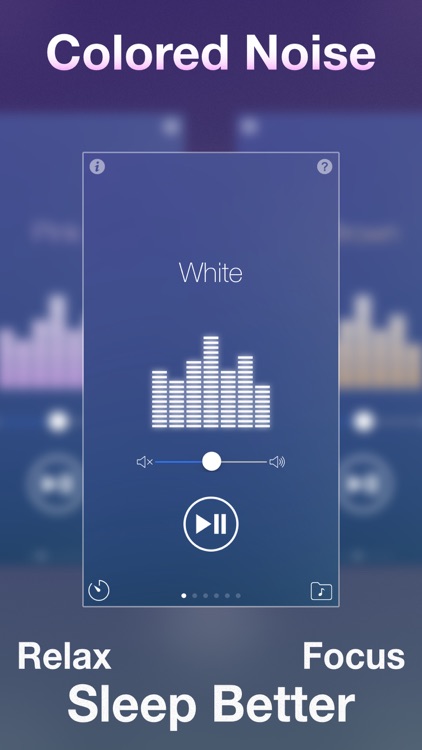 Noise Machine - White & Colored Noise Generator
