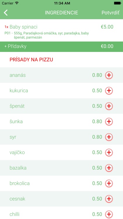Zdravá Pizza screenshot-3