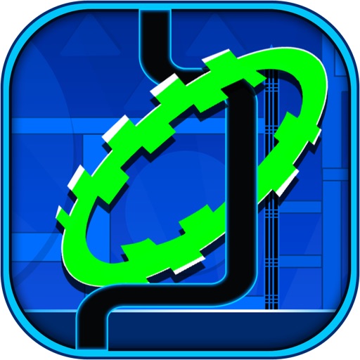 Geometry Shape Pipe Dash -  Stay in the Ring Line Reaction Runner PRO icon