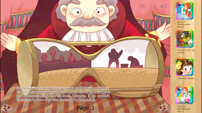 Screenshot #3 pour Twelve Dancing Princesses Interactive Book iBigToy