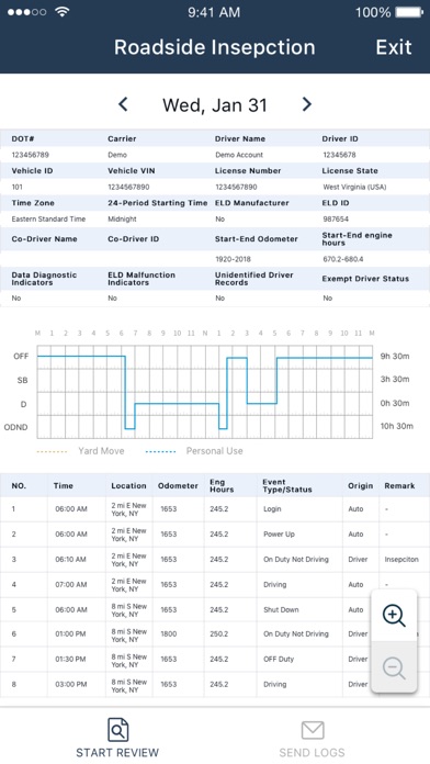 UBTSHIELD Bus Logbook screenshot 4