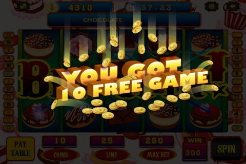 Slots Crazy Chocolate Favorites & Casino Sweet Pro screenshot 3