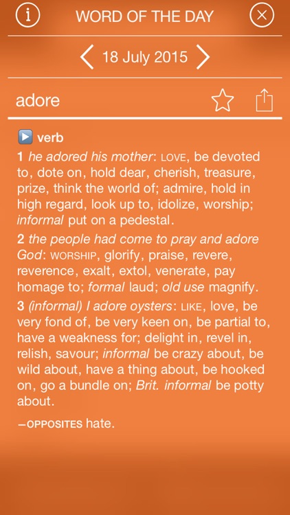 Oxford Concise Thesaurus screenshot-3