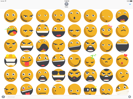 Screenshot #4 pour Emoji Autocollants
